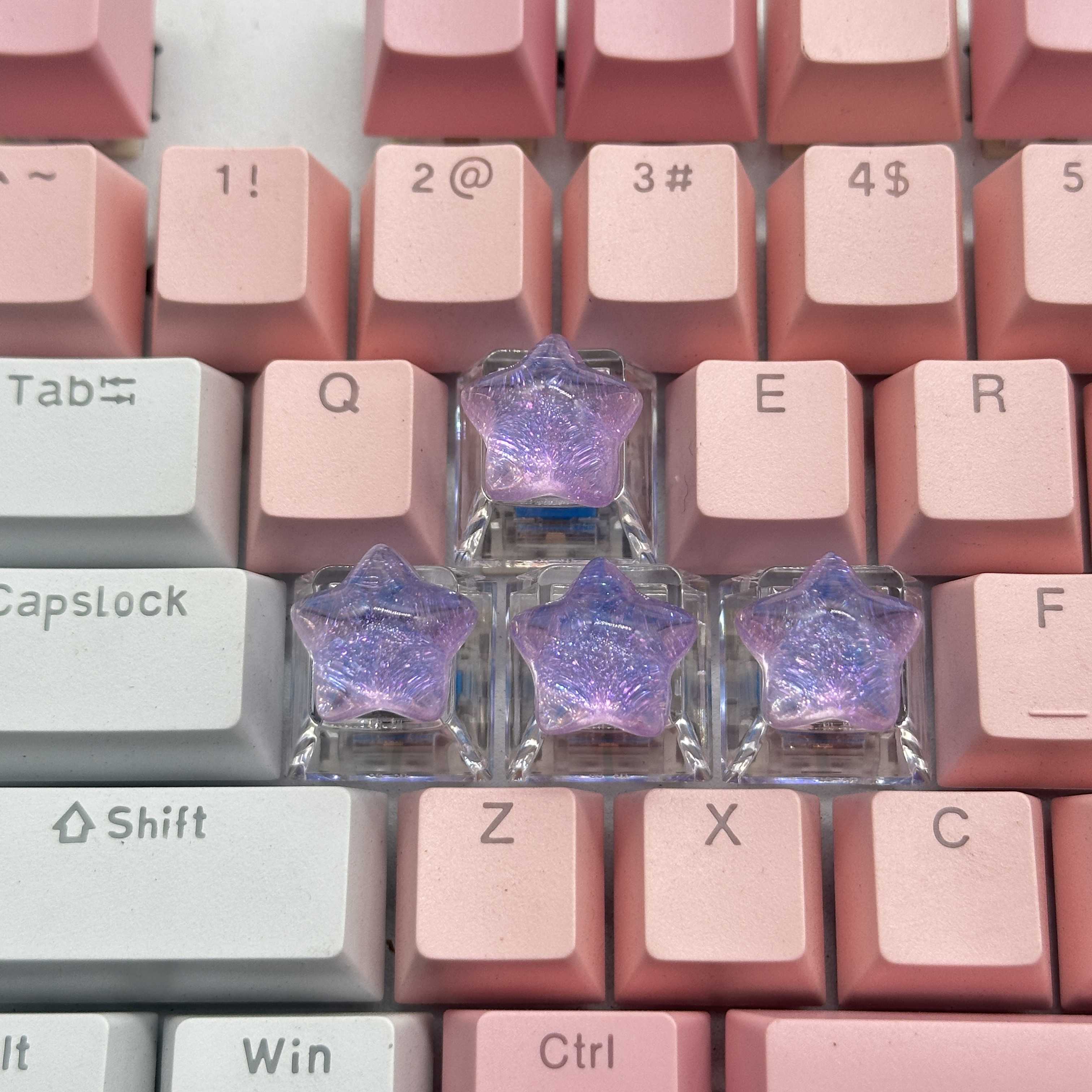 4pcs DIY Personalized Transpar - 3D Printing Keycaps recension och pris